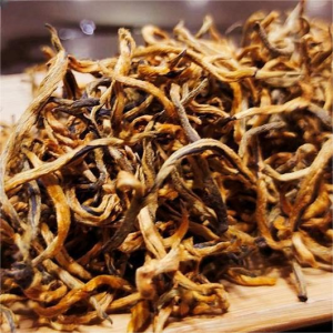 Premium Ancient Tree Dian Hong Jin Si Black Tea | Pure Golden Needle