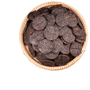 PineCha 3g mini ripe pu-erh tea cakes individually wrapped for single serve